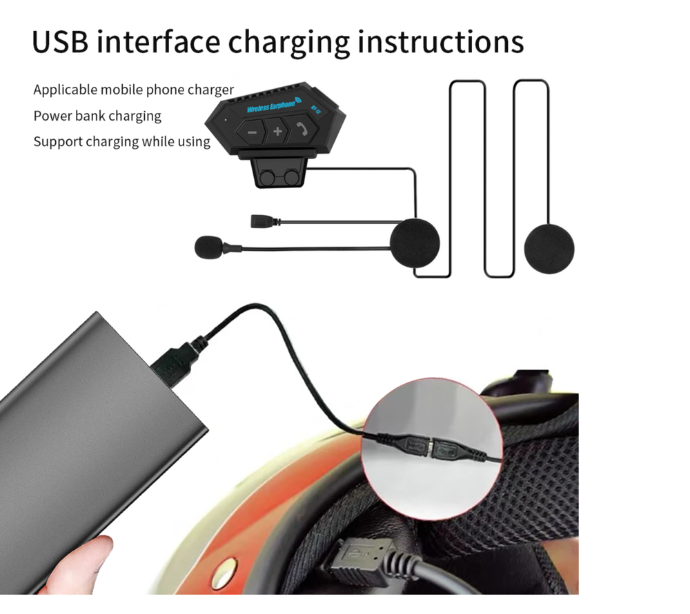 Motorcycle Helmet Bluetooth