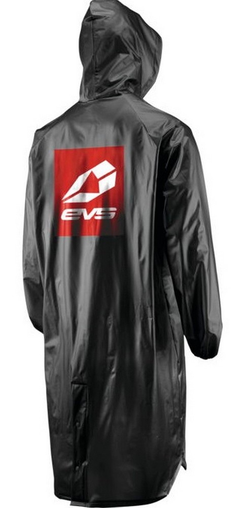 EVS Solid Raincoat Black LG/XL