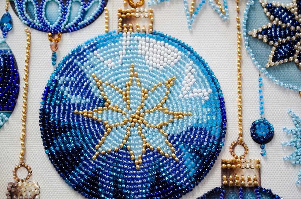 Abris Art Bead Embroidery Kit - Crystal patterns AB-925