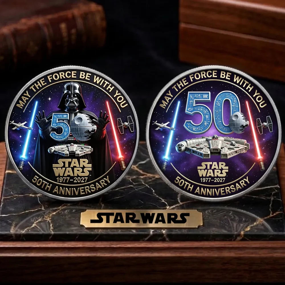 Star Wars 50th Anniversary Commemorative Coin