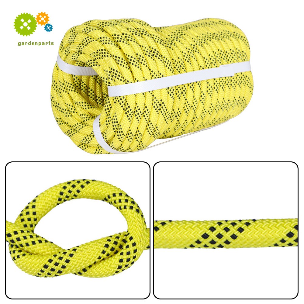 High Strong 3520Lbs 3/8" × 100' Braid Polyester Arboristed Tree Rope