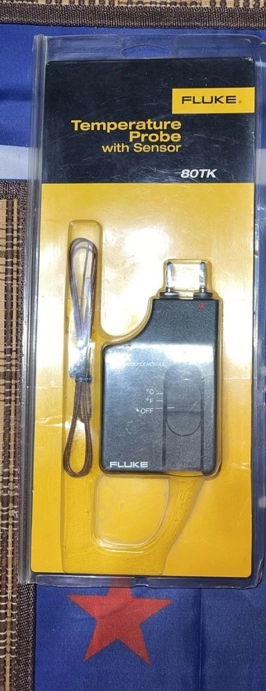 FLUKE MODEL 80TK  MODULE AND THERMOCOUPLE  NEW IN PACKAGING