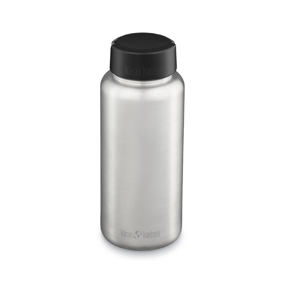 Klean Kanteen Wide Loop Cap 40 Ounces Brushed Stainless