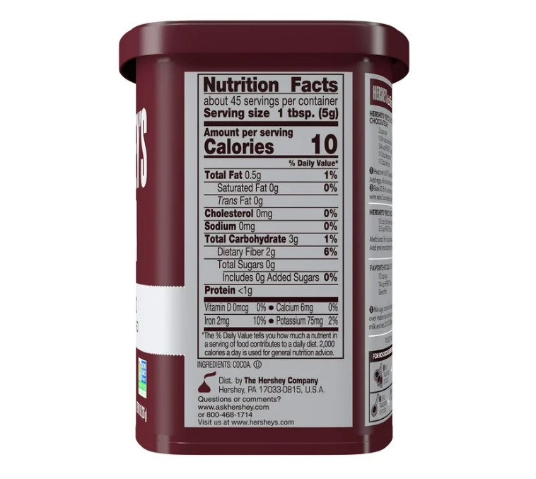 Hershey's Natural Unsweetened Cocoa