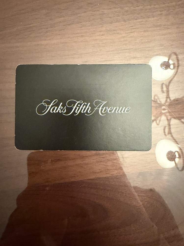 Saks Fifth Avenue $50 Gift Card