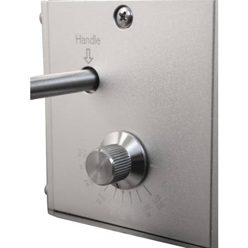 Mighty Mill 3 Roller Grain Mill | Stainless Steel Knurled Rollers | Adjustable G