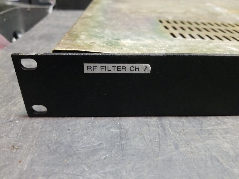 RF Filter Channel 7, 1RU Rackmount