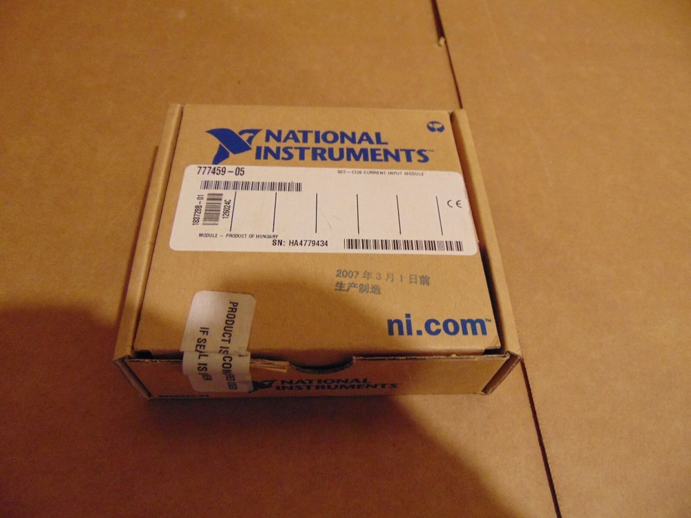 New National Instruments 777459-05 Current Input Module SCC-CI20