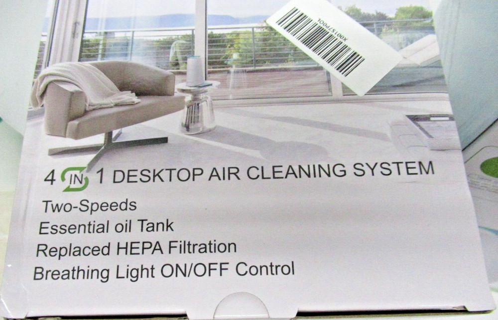 4-in-1 desk air purifier