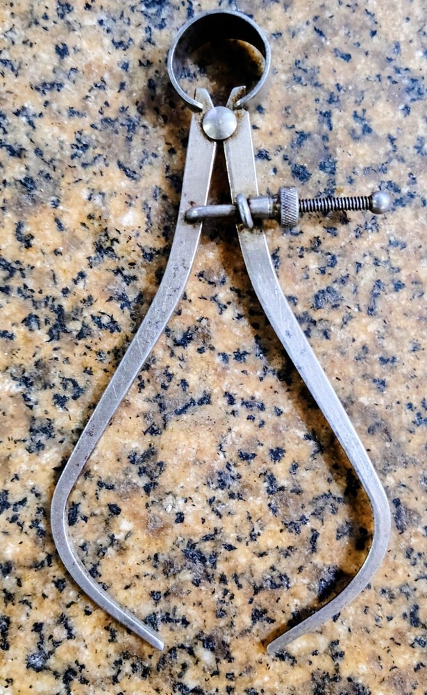 🗽 VINTAGE 4" 0D CALIPER MACHINIST/TOOLMAKER