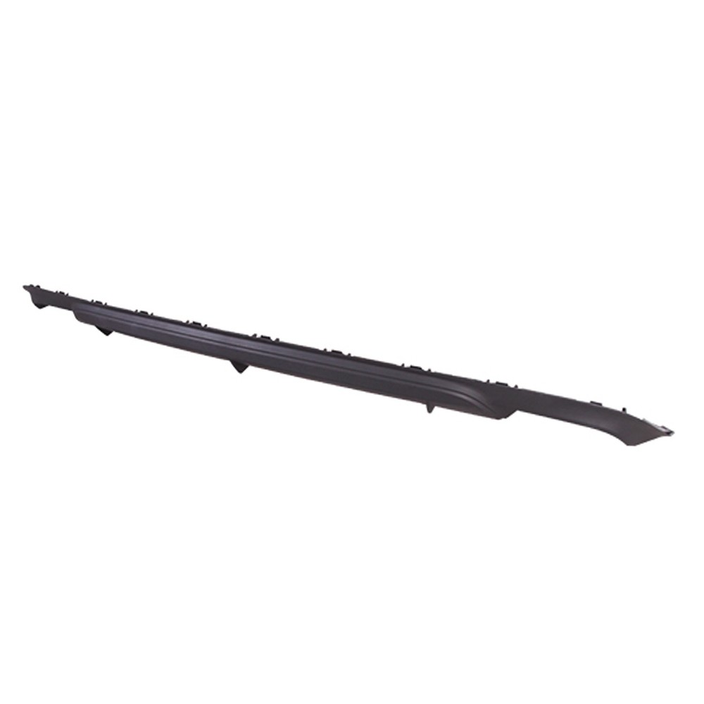 Replacement Black Textured Polypropylene Rear Lower Valance Panel