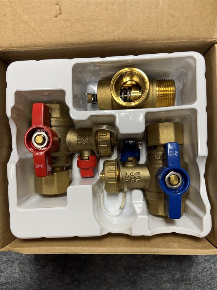 Rheem Brass Service Valves for Tankless Water Heaters RTG20326