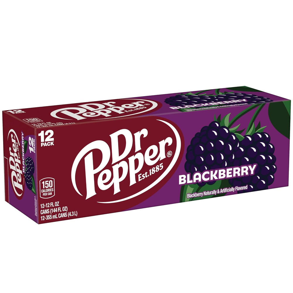 Dr. Pepper Blackberry 12Oz 12Pk