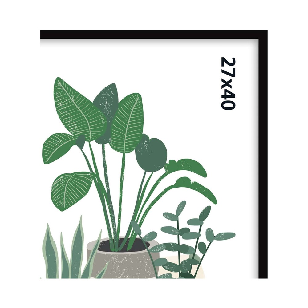 Mainstays 27x40 Basic Poster Frame, Black