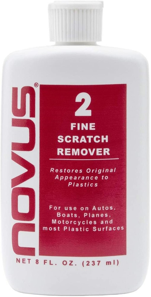NOVUS Fine Scratch Remover for Plastic # 2 -  8 Oz  Squeeze Bottle PC-20