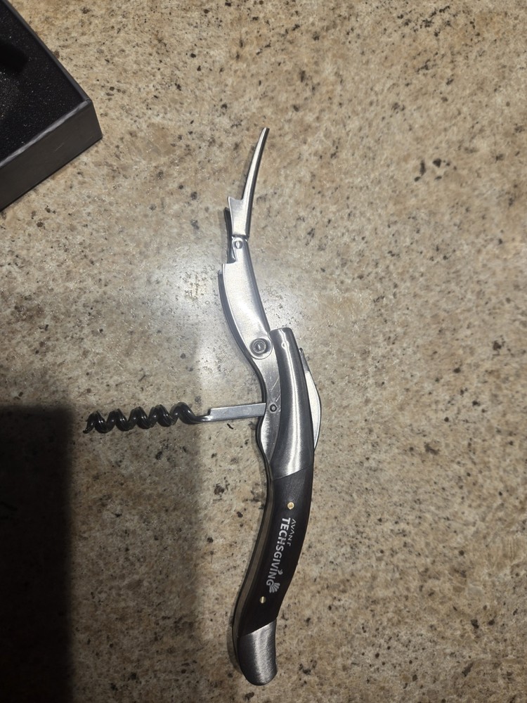 Viski  Ebony Wood Corkscrew