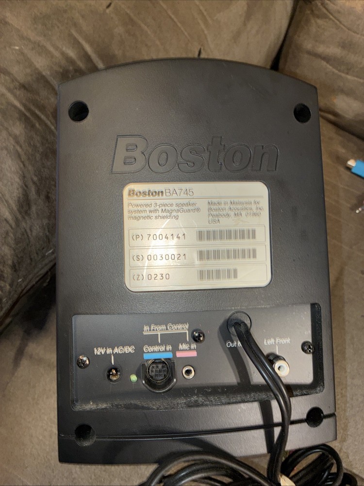 Boston Acoustics BA745 Computer Speakers