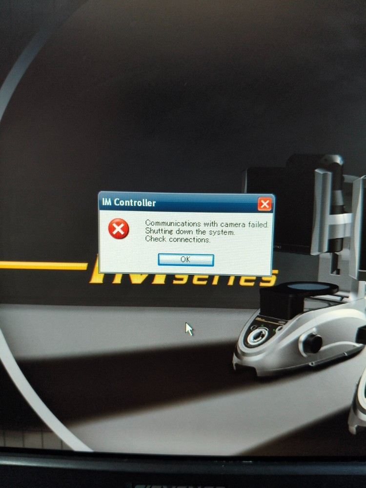 Keyence IM-6140 Image Dimension Measuring System w/ IM-6500 Controller