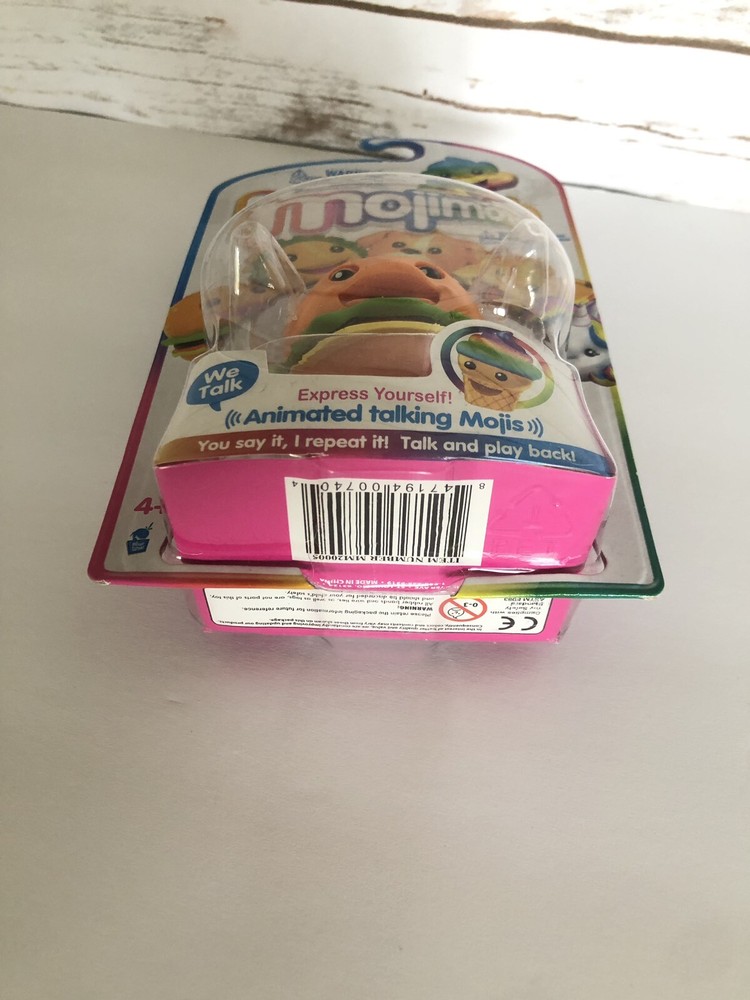 Mojimoto CHEESEBURGER Repeating Talk-Back Toy That Records & Repeats Lip-syncs