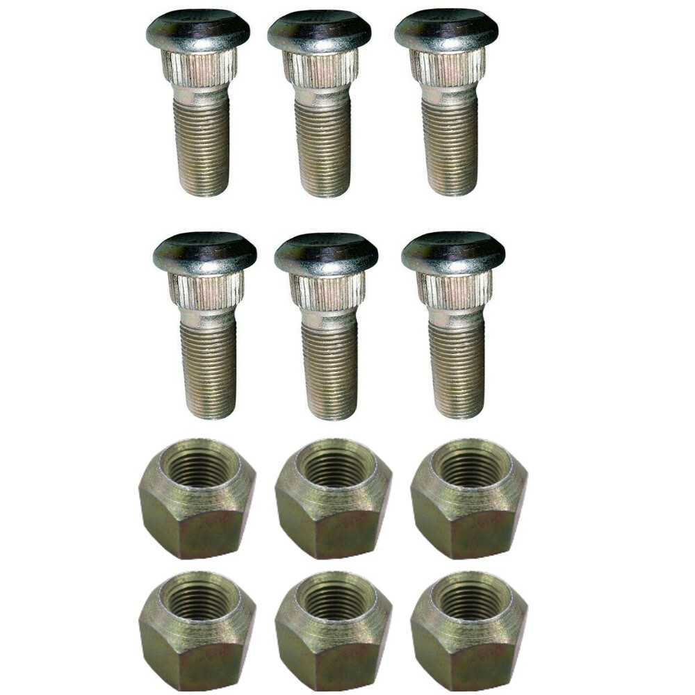 4948 C5NN1107F FRONT WHEEL STUDS & NUTS Fits Ford TRACTORS