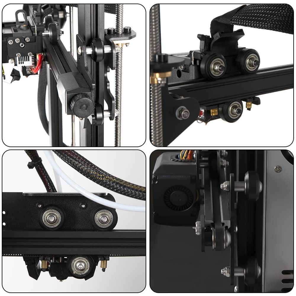 Official Creality 3D Printer Ender 3 Wheel, 3D Printer POM Wheel Plastic Pulley