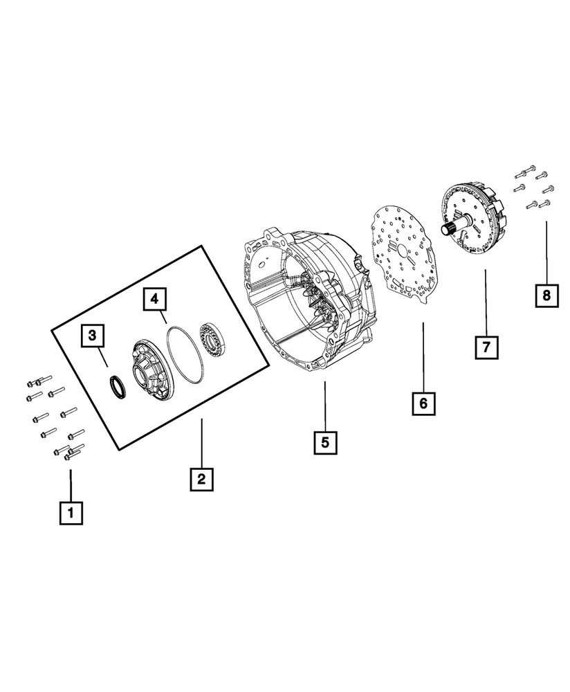 Genuine Mopar Torx Head Bolt 52107934AA