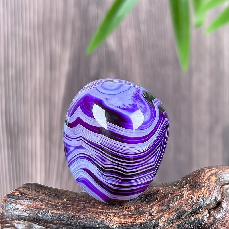 TOP Polished China Inner Mongolia Gobi Eye Agate Specimen
