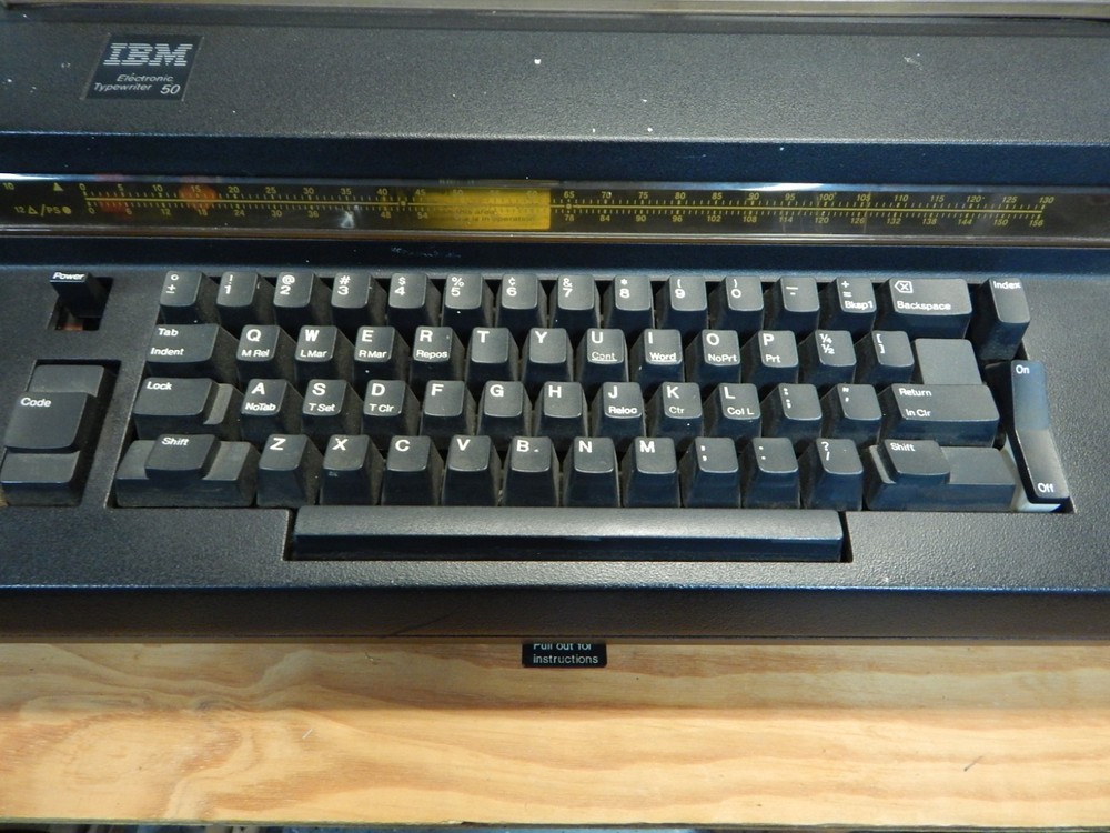 IBM Electronic Typewriter 50 PARTS ONLY