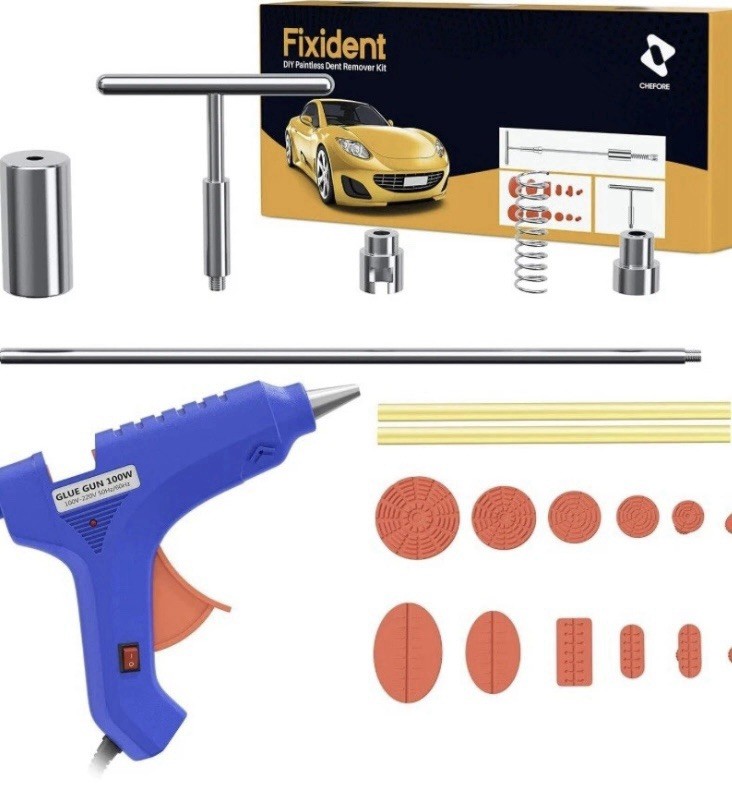 Chefore Dent Puller Tool Set- Paintless Car Dent Repair/Removal/Puller Kit