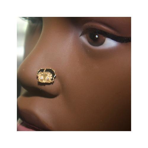 Betty Boop Easter Baby CZ Gem Nose Stud Piercing.0