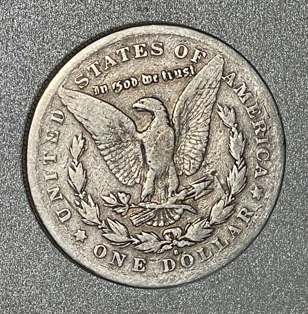 1879-S Morgan 90% Silver Dollar Minted 2nd Reverse Parallel Arrow Feathers