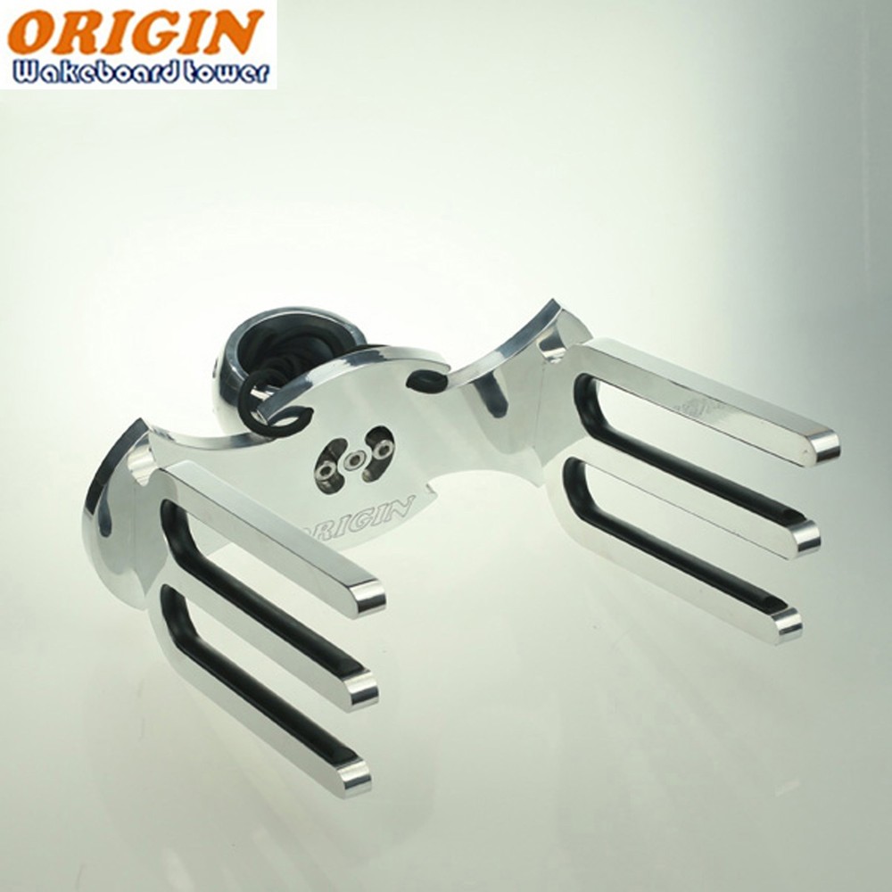 ORIGIN Bat Wakeboard Tower Rack Angle-Free Adjustable Wakeboard Holder Polished