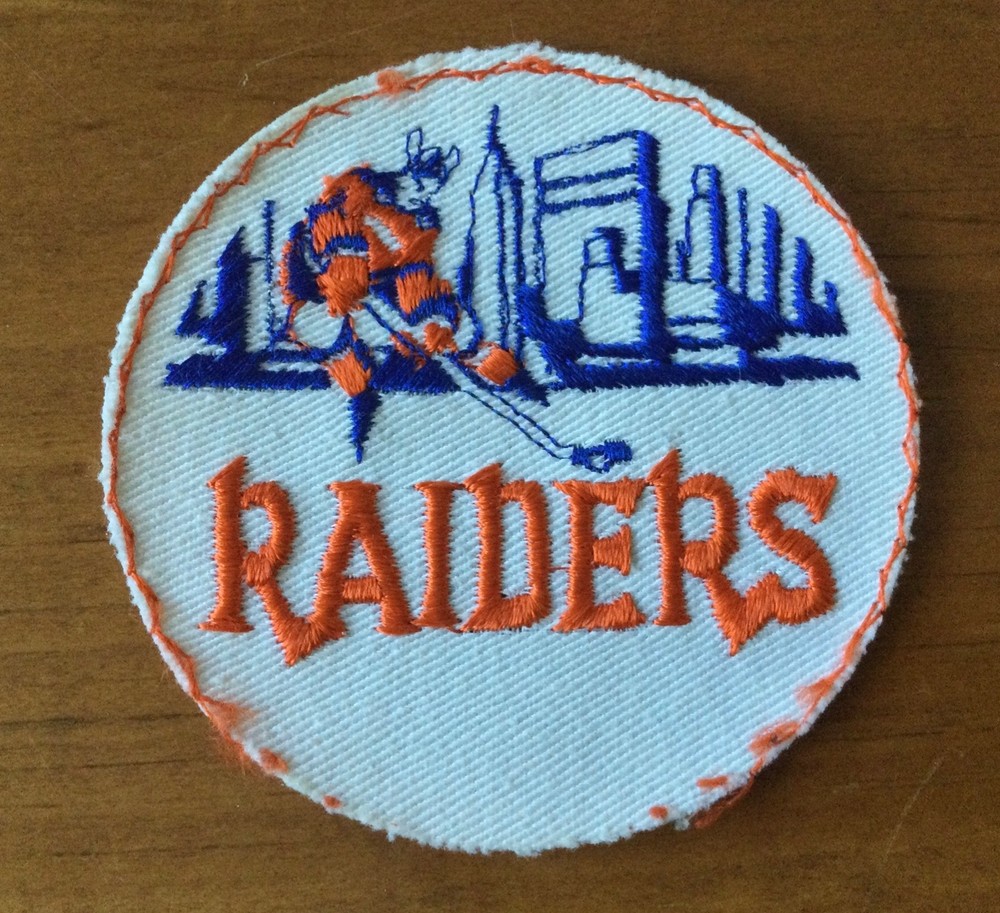 WHA New York Raiders crest/patch 1972-73