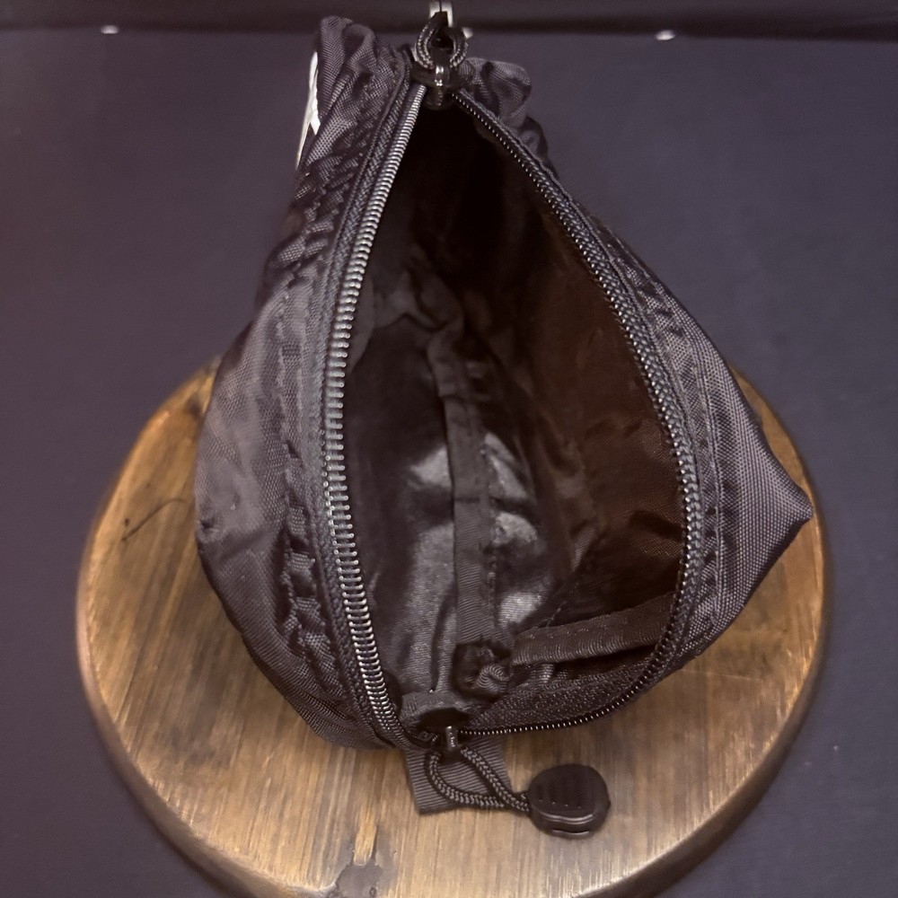 See Through Pouch 8"x 5" Reflective Strips, Hook & Loop Attachment