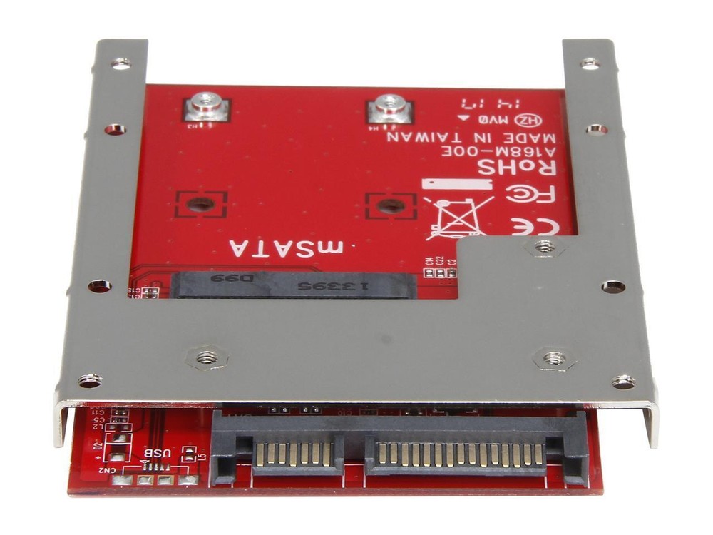 StarTech SAT32MSAT257 mSATA SSD to 2.5in SATA Adapter Converter