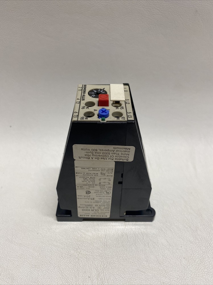 NNB Siemens OLR 1000 Relay