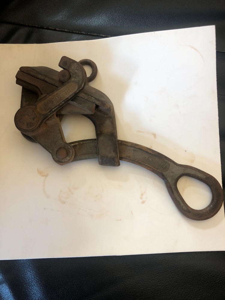 CRESCENT TOOL No 385 Cable Wire Grip Puller 10,000 LBS 3/8"-3/4", NICE