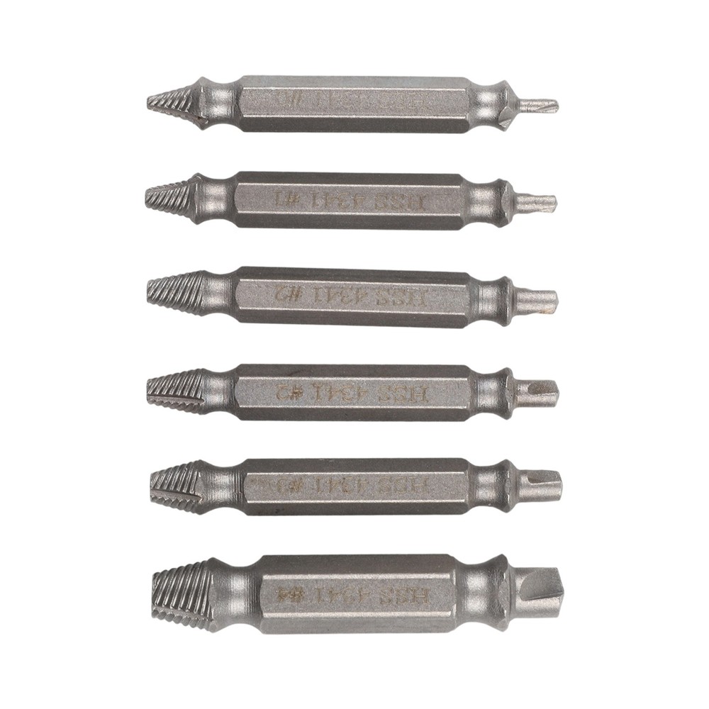 High speed steel Damaged Screw Extractor Speed Out Drill Bits Tool Broken Bolt