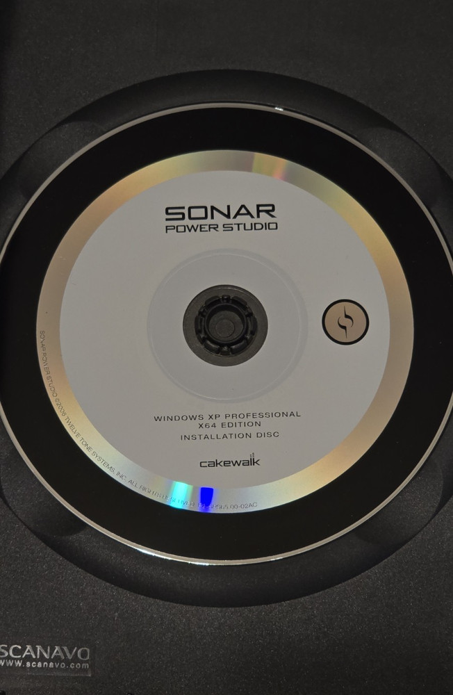 Cakewalk Sonar Power Studio SPS-66 with AC Adapter, Installation Disc, Firewire