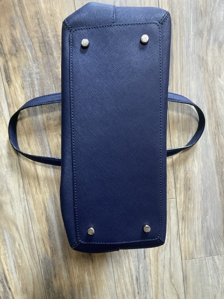 Kate Spade New York Medium Leather Handbag, Blue, Pre-owned