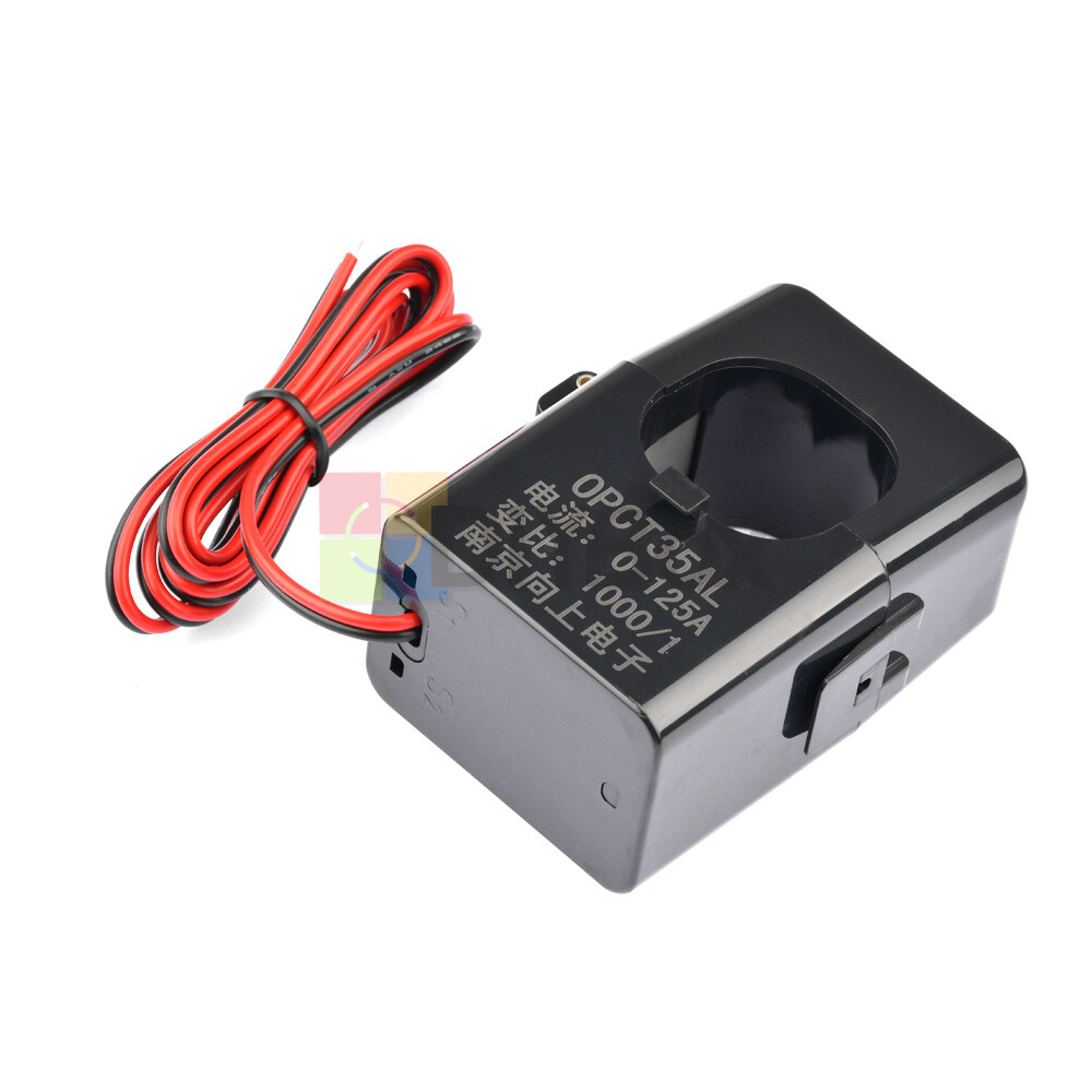 AC Split Core Current Transformer Core CT Open Ratio: 5000/1 Current: 0-630A 20Ω