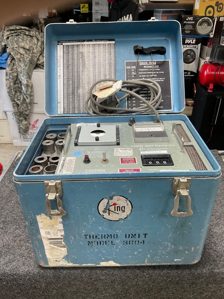 King Nutronics Pyrometer And Thermocouple 3604-1-101