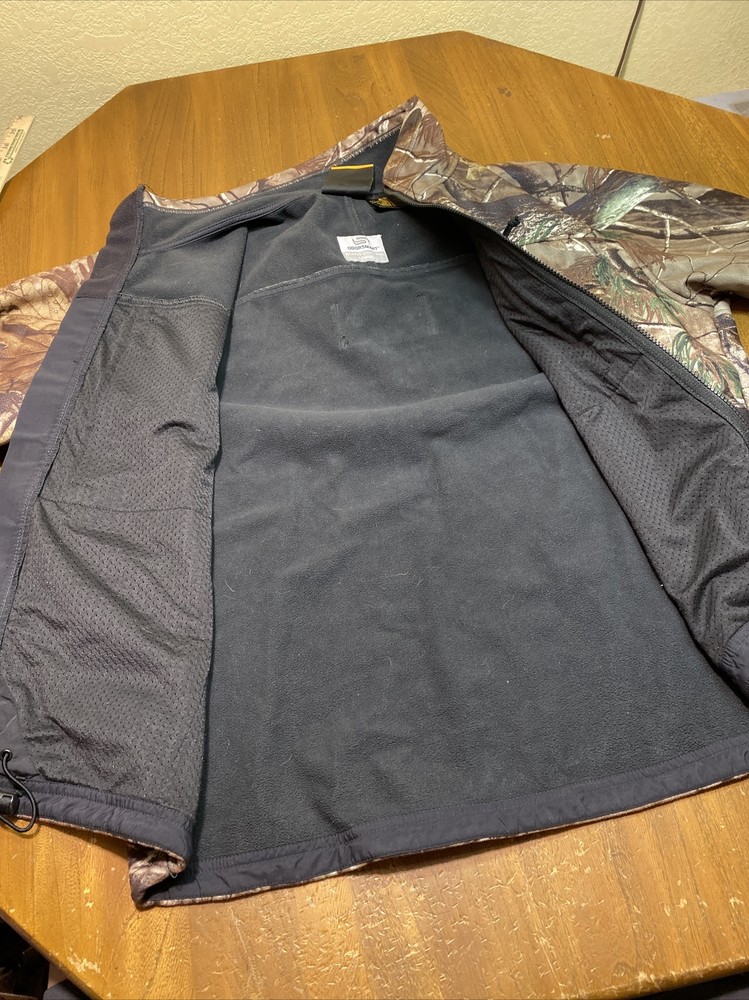 Mens BROWING Hell's Canyon ODORSMART Realtree Softshell Jacket M