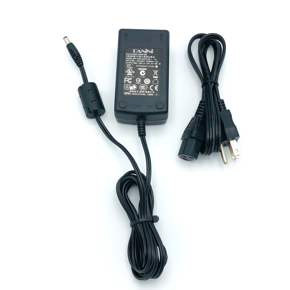 Original AC Power Adapter for Panini Vision X Duplex Check Reader Scanner OEM