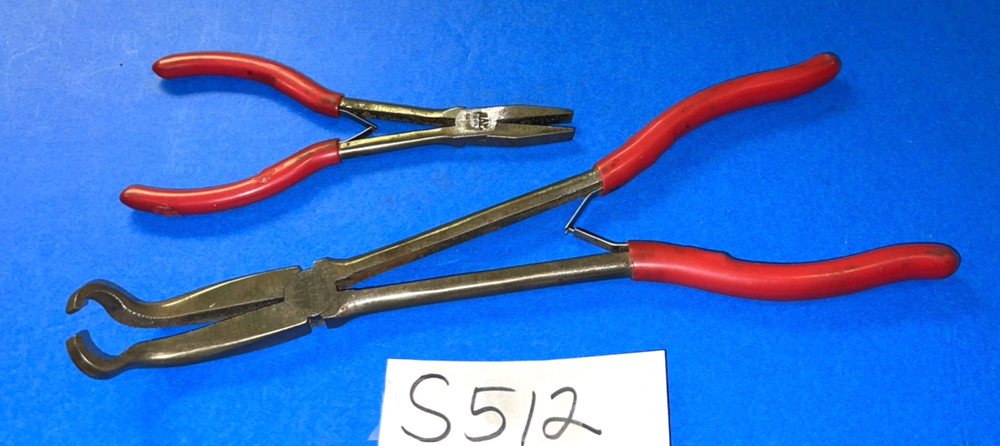 MAC TOOLS 2 PIECE HOSE GRIP & DUCK BILL PLIERS