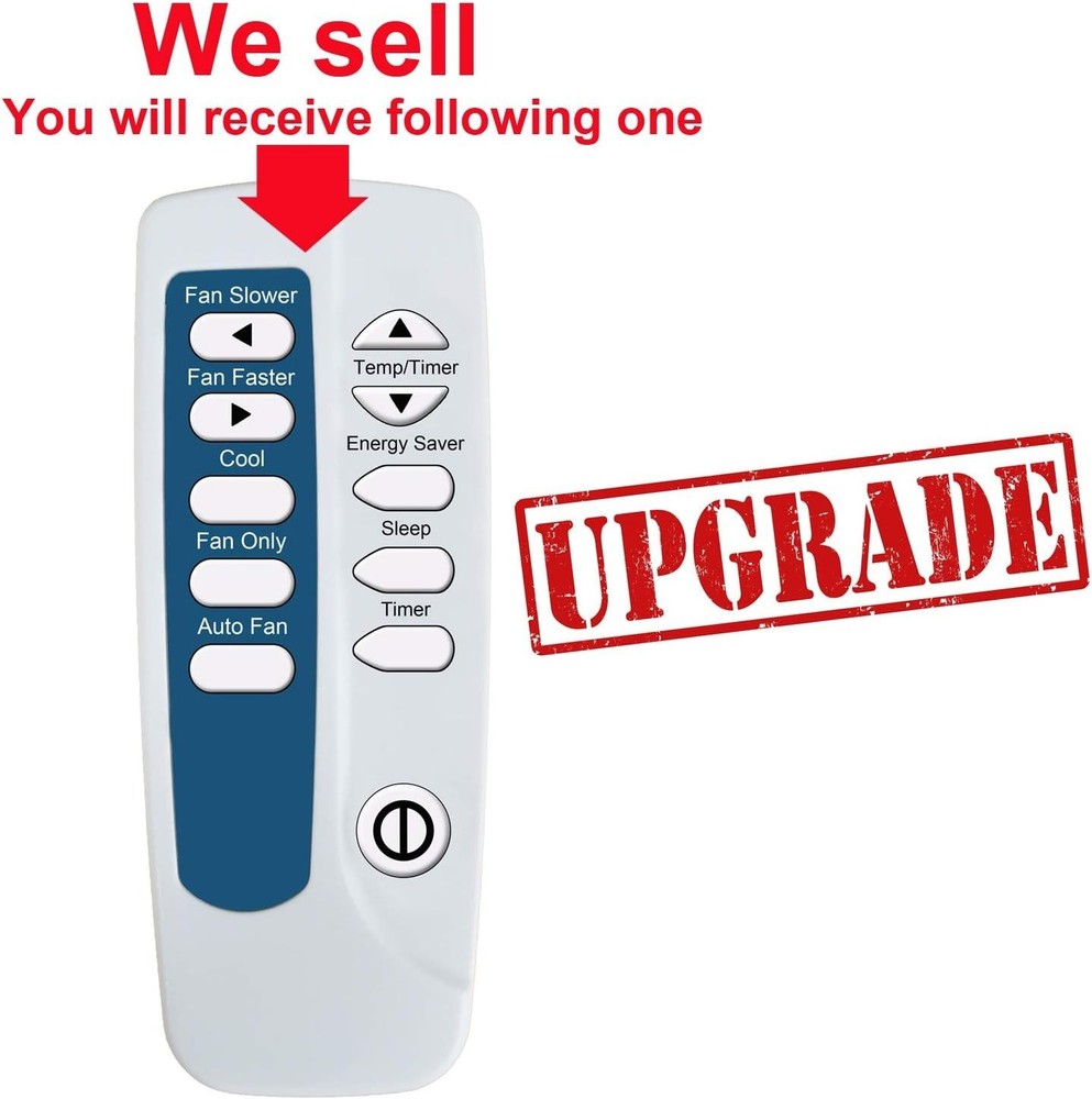 User-Friendly Replacement Remote for Frigidaire AC Models - No Setup Needed