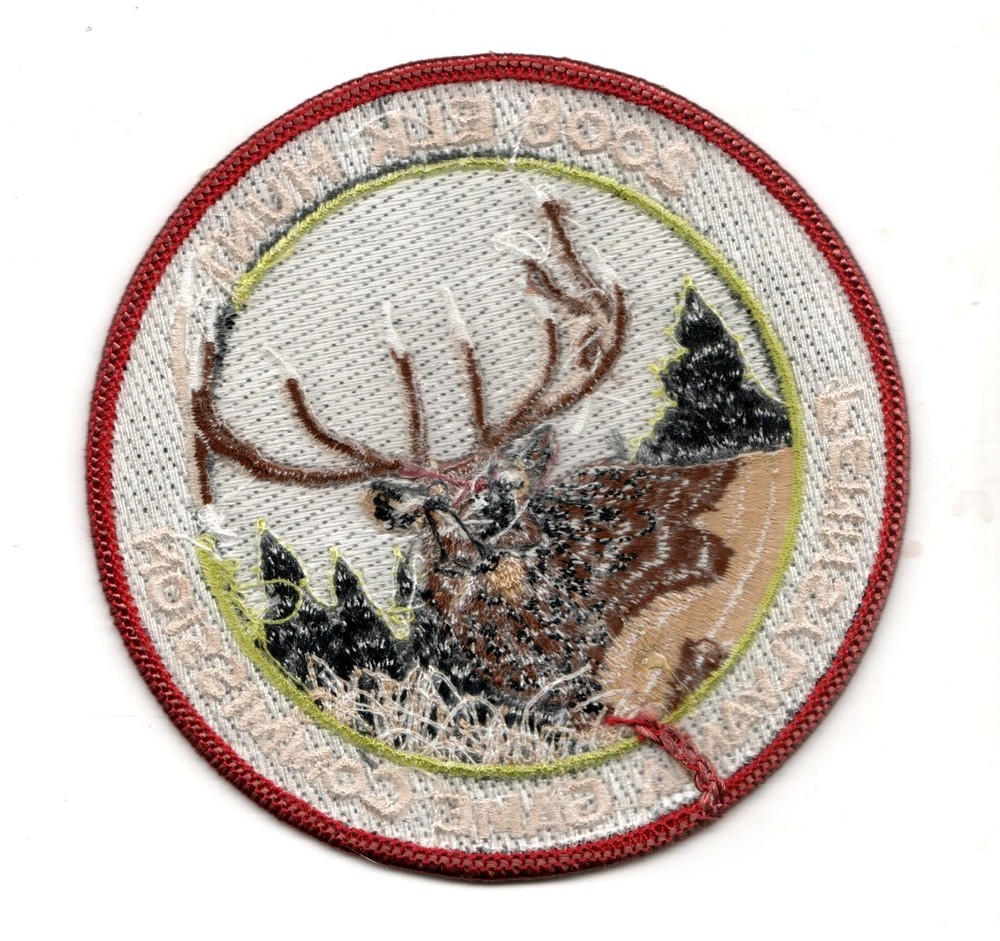 2008 PA GAME COMM ELK HUNT PATCH ORGINAL NEW UNUSED