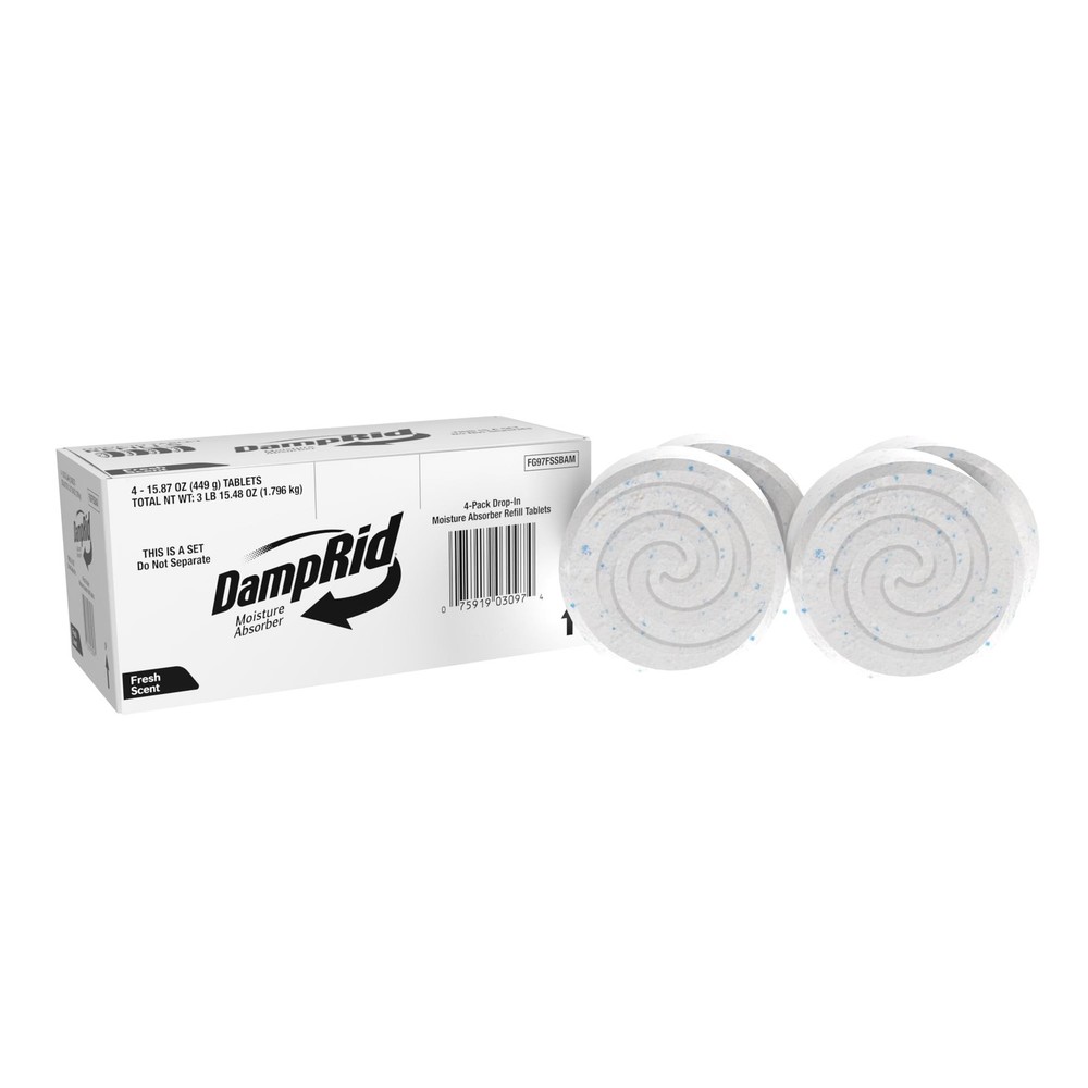 DampRid Moisture Absorber Drop-In Tablet New & Improved, & Improved