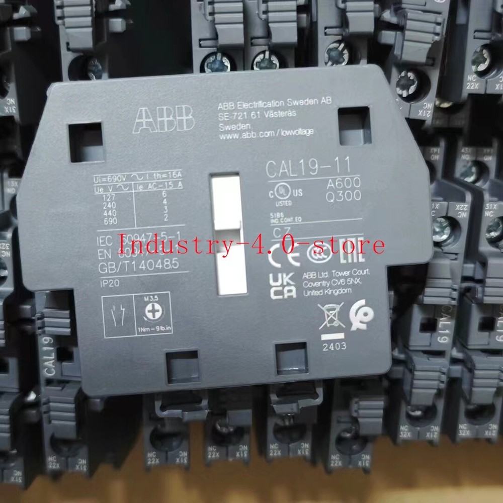 NEW BOX ABB CAL19-11 Auxiliary Contact