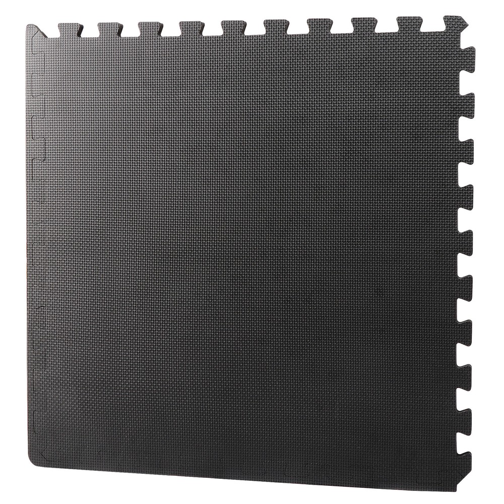 12 Pieces Puzzle Exercise Floor Mat Interlocking EVA Foam Tile 24''x24''x 0.5''